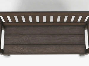 garden bench 3D Model