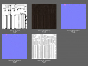 garden bench 3D 모델