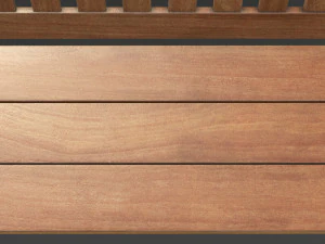 wooden bench 3D Model