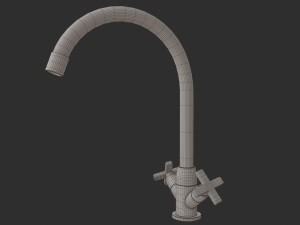 kitchen faucet water mixer tap Modelo 3D