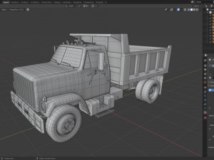 dump truck 3D Model