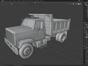 dump truck 3D Model
