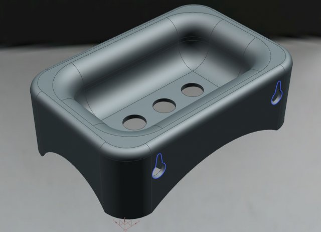 soap dish 3D Принт Модель .c4d .max .obj .3ds .fbx .stl .blend 
