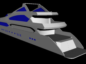 gdg yacht 3D Model