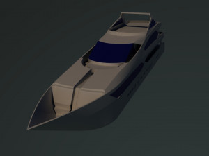 gdg yacht 3D Model