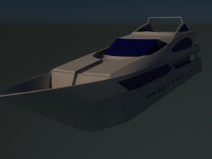 gdg yacht 3D Model