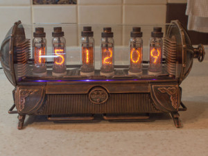 steampunk watch 3D-printmodel