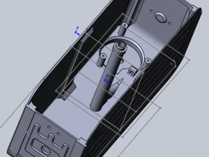 airsoft box for machine pkm ak 3D Print Model