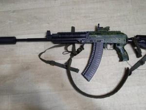 airsoft kit for the modernization of ak cyma 040 in rpk-16 long barrel 3D Print Model
