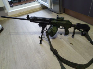 airsoft kit for the modernization of ak cyma 040 in rpk-16 long barrel 3D Print Model