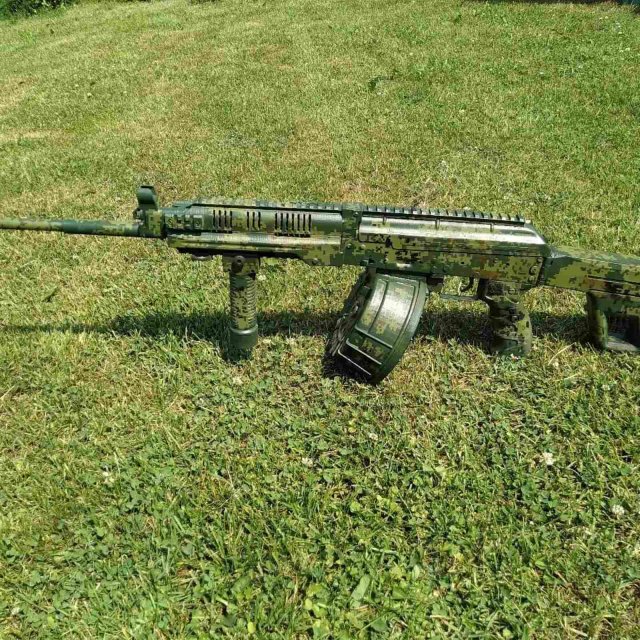 airsoft kit for the modernization of ak cyma 040 in rpk-16 long barrel 3D Print Model .c4d .max .obj .3ds .fbx .stl .blend 