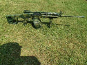 airsoft kit for the modernization of ak cyma 040 in rpk-16 long barrel 3D Print Model