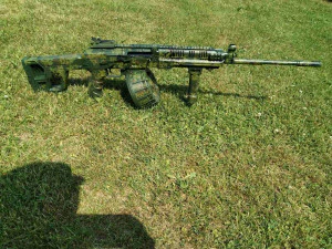 airsoft kit for the modernization of ak cyma 040 in rpk-16 long barrel 3D Print Model