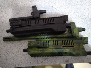airsoft kit for the modernization of ak cyma 040 in rpk-16 long barrel 3D Print Model