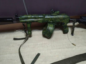 airsoft kit for the modernization of ak cyma 040 in rpk-16 assault option short barrel 3D Print Model