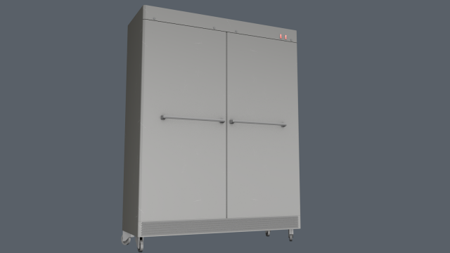refrigerated cabinet-cooling cabinet 3D Model .c4d .max .obj .3ds .fbx .stl .blend 