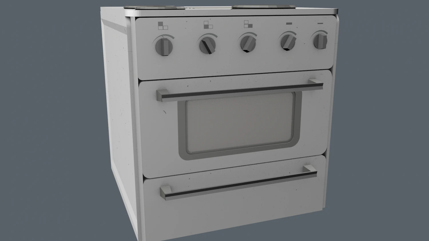 電気ストーブ 3Dモデル .c4d .max .obj .3ds .fbx .stl .blend 