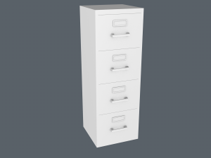 office locker 3D Model