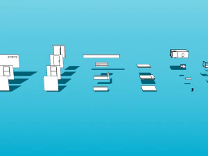 game modular assets 3D Model