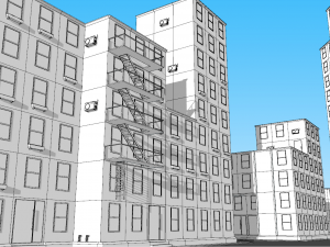 game modular assets 3D 모델