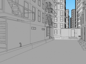 game modular assets 3D 模型