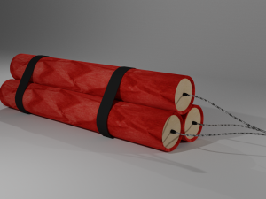 tnt-bomb-explosive 3D Model