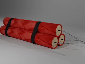 tnt-bomb-explosive 3D Model