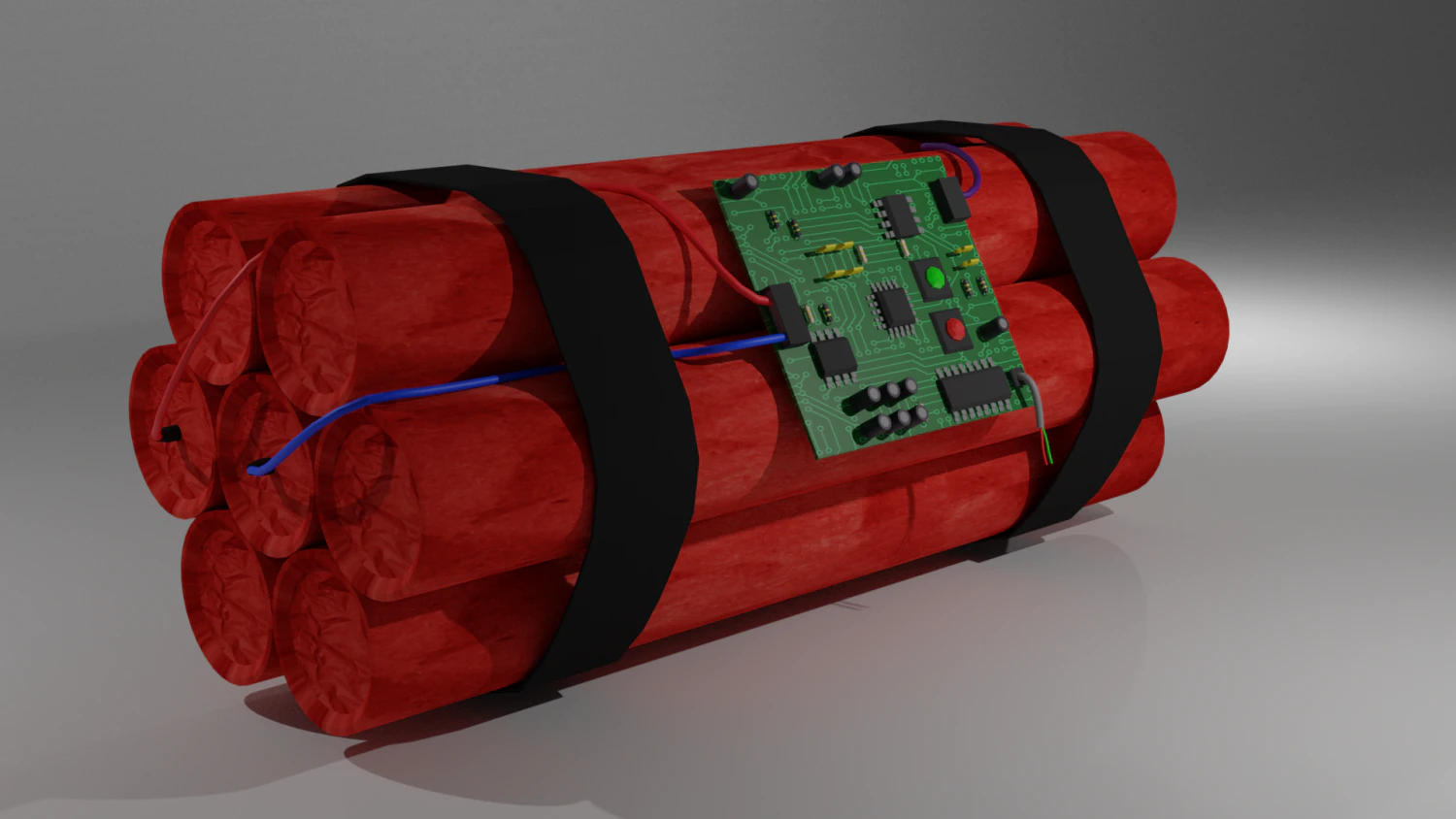 tnt-bomb-explosive 3D Model .c4d .max .obj .3ds .fbx .stl .blend 