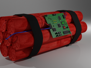 tnt-bomb-explosive Model 3D