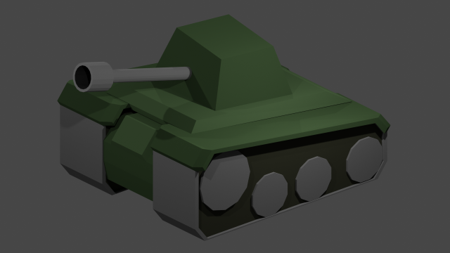 casual tank 3D Model .c4d .max .obj .3ds .fbx .stl .blend 