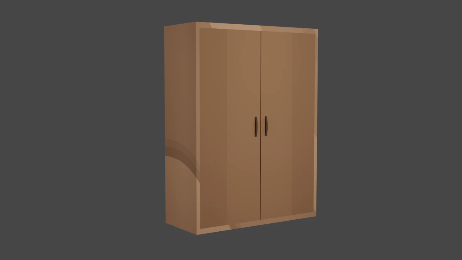 wardrobe 3D Model .c4d .max .obj .3ds .fbx .stl .blend 