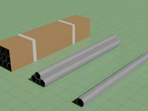 low poly pack 3d objects constructor 3D Model