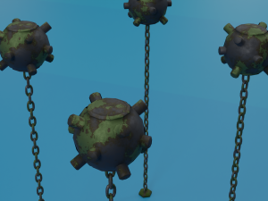 -water transport-marine equipment-deep sea mine-rescue boa-submarines- 3D Model