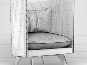 odesd2-v1-armchair Model 3D