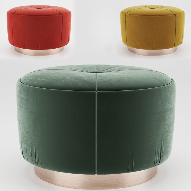 pouf-01 3D 모델 .c4d .max .obj .3ds .fbx .stl .blend 