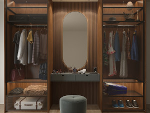 glass-master-wardrobe 3D Model