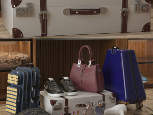 glass-master-wardrobe 3Dモデル