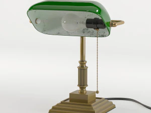 bankers-study-light 3D Model