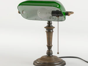 bankers-study-light 3D Model