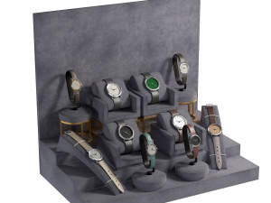 Luxury Watch Display 3D Model