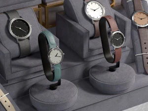 Luxury Watch Display 3D Model
