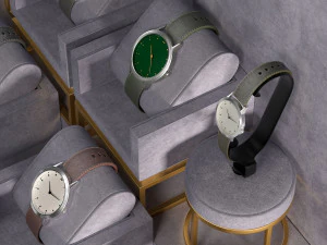 Luxury Watch Display 3D Model