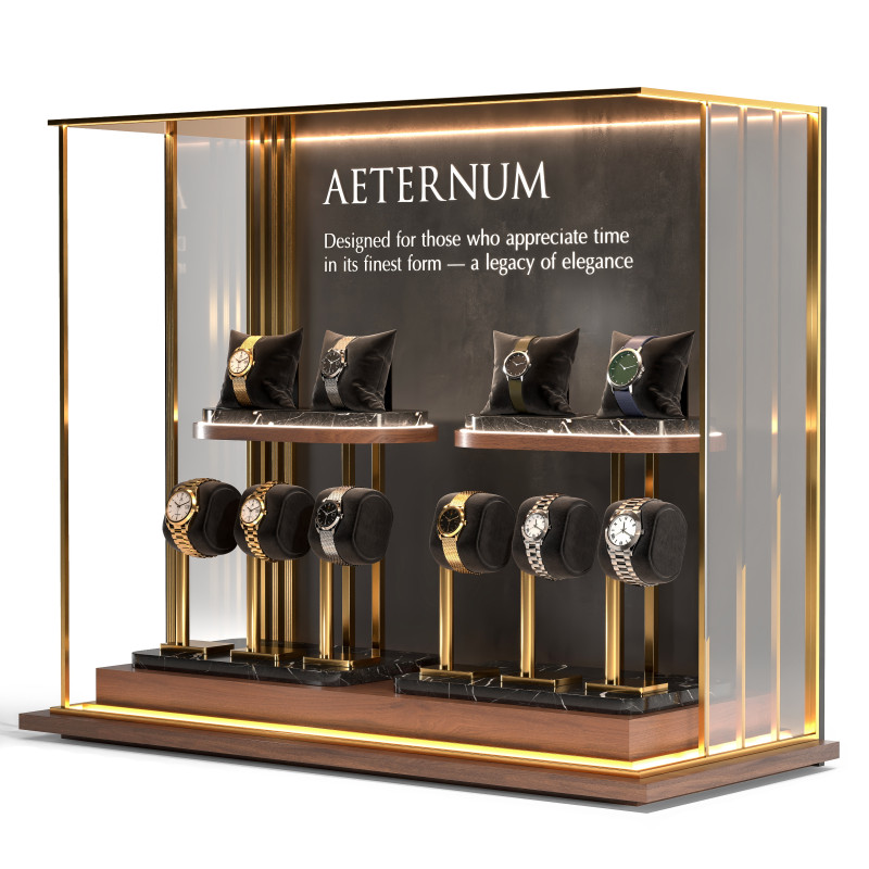 Luxury Watch Display 02 3D Модель .c4d .max .obj .3ds .fbx .stl .blend
