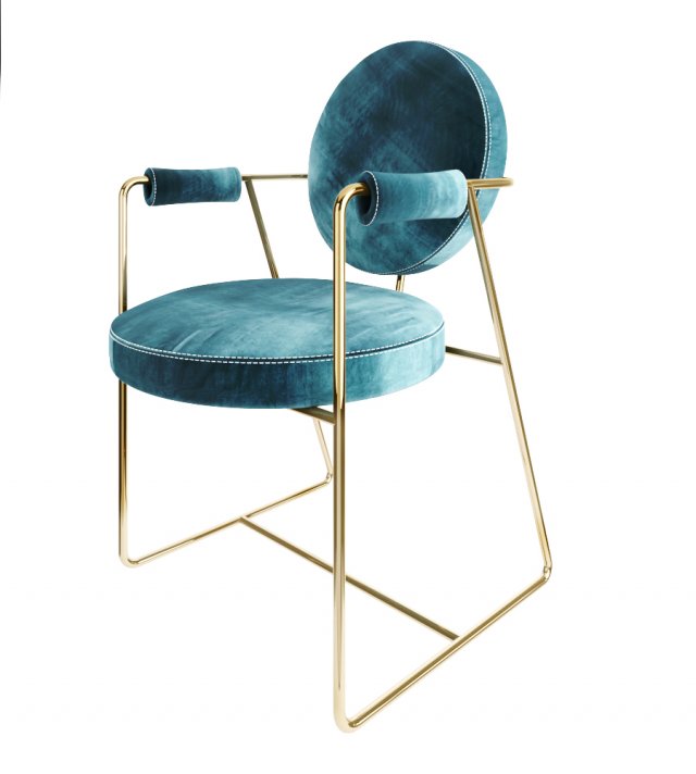 chair Model 3D .c4d .max .obj .3ds .fbx .stl .blend 