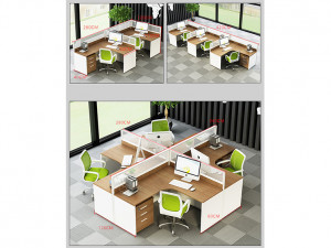 office workstation table 3D प्रिंट मॉडल