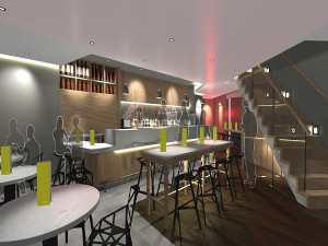 restaurant design 3D Model