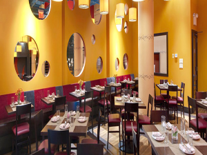 restaurant interior design 3D मॉडल