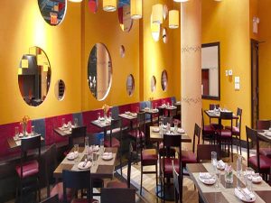 레스토랑 인테리어 디자인 3D 모델