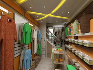 retail shp Model Cetak 3D
