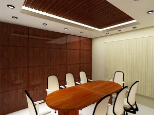 дизайн интерьера офиса 3D Модель